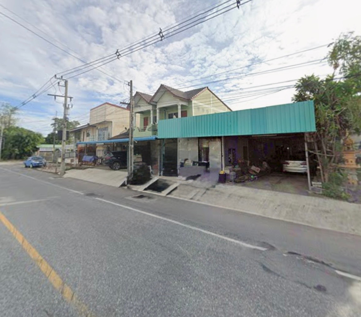 อู่รถ 57 ตารางวา ถนนเก้ากิโล ชลบุรี / (ขาย) Garage 57 square wah Kao Kilo Road, Chonburi / (FOR SALE) YEAN091