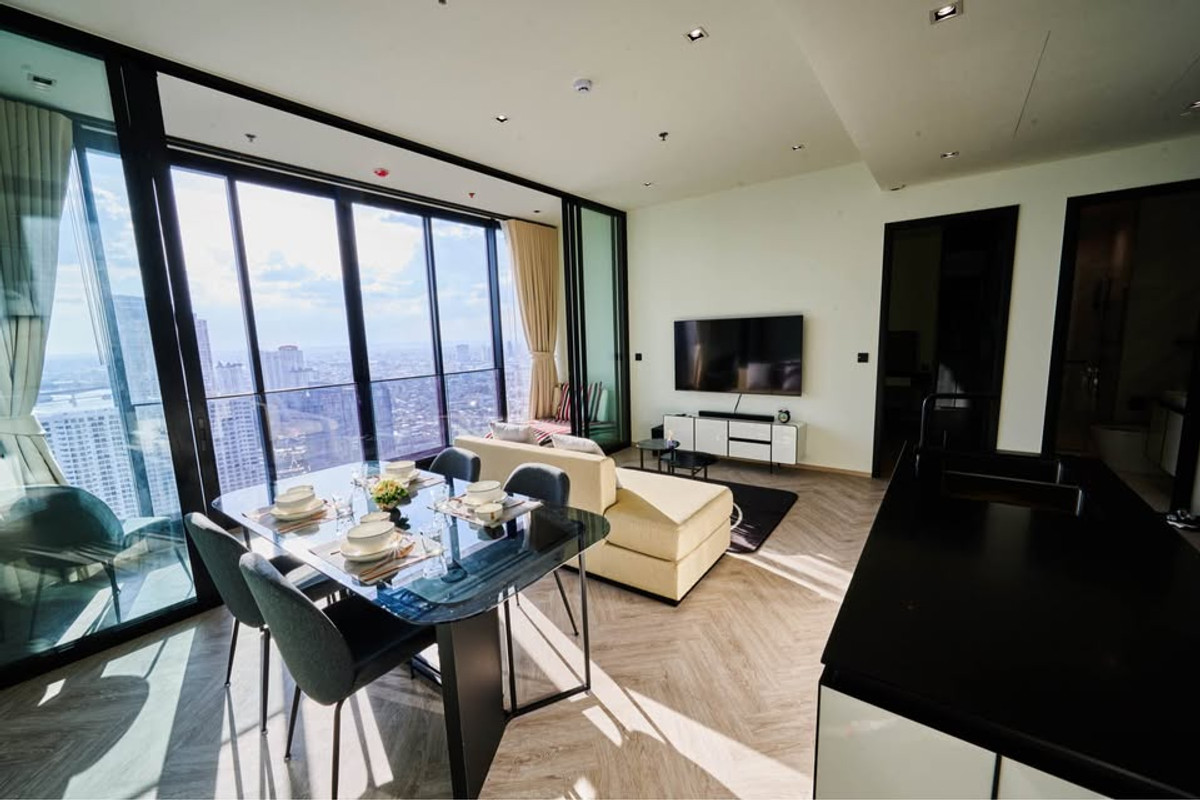 Chapter Charoennakhon - Riverside / 2 Bedrooms (SALE WITH TENENT), แชปเตอร์ เจริญนคร - ริเวอร์ไซด์ / 2 ห้องนอน (ขายพร้อมผู้เช่า) PT029