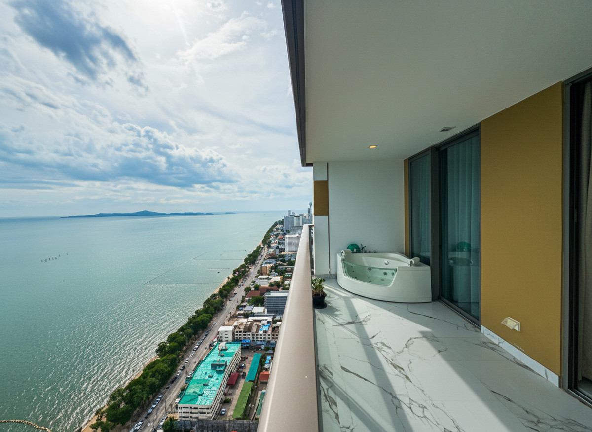 Copacabana Beach Jomtien / 2 Bedrooms (FOR RENT), โคปาคาบาน่า บีช จอมเทียน / 2 ห้องนอน (เช่า) AM039
