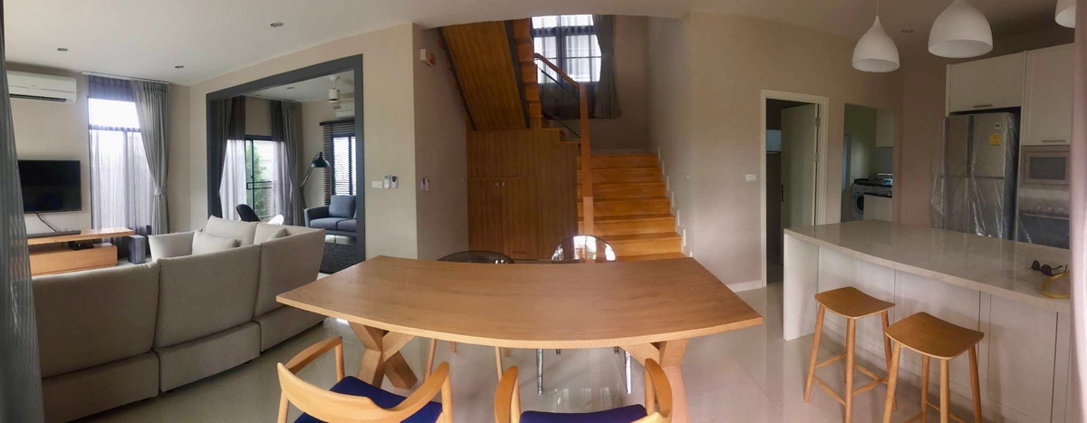 ให้เช่า บ้านเดี่ยว The Palm พัฒนาการ  Fully furnished  / 3 ห้องนอน (เช่า), The Palm Pattanakarn / 3 Bedrooms (FOR RENT) FON276