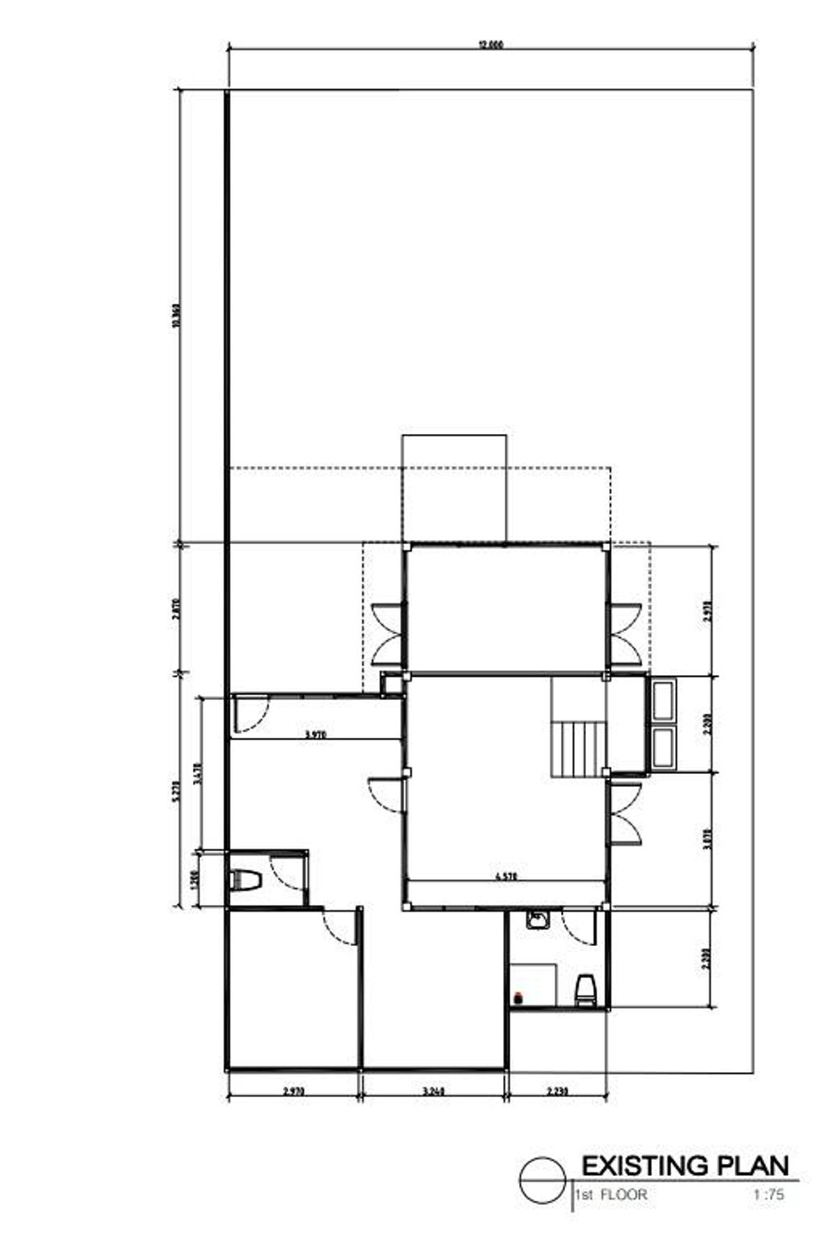 ที่ดินพร้อมสิ่งปลูกสร้าง พระราม 9 ซอย 43 / (ขาย), Land with buildings Rama 9 Soi 43 / (FOR SALE) JANE014