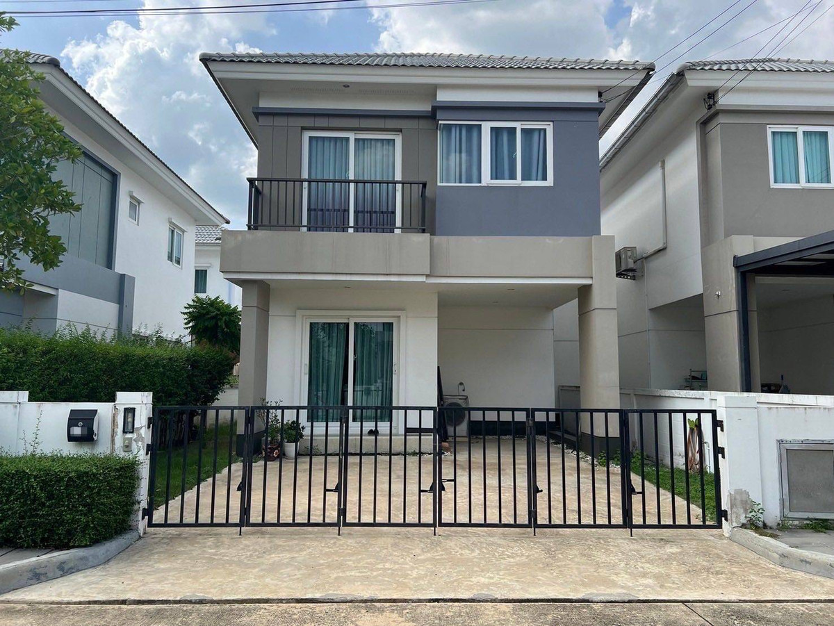 บ้านแฝด ชวนชื่น พาร์ค กาญจนา - บางใหญ่ / 3 ห้องนอน (ขาย), Semi - detached house Chuan Chuen Park Kanchana - Bangyai / 3 Bedrooms (FOR SALE) AOM092