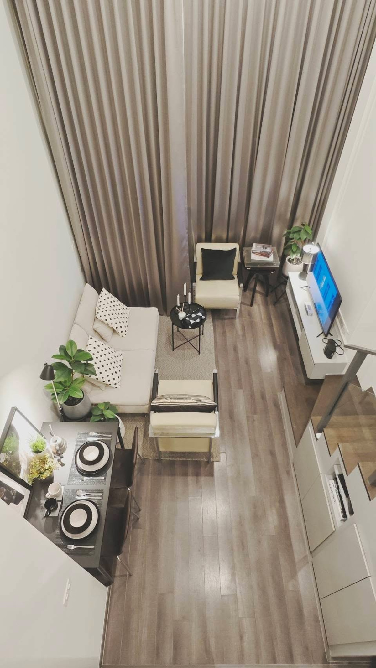 KnightsBridge Space Rama 9 / Duplex 1 Bedroom (SALE WITH TENANT),  ไนท์บริดจ์ สเปซ พระราม 9 / ดูเพล็กซ์ 1 ห้องนอน (ขายพร้อมผู้เช่า) JSMN049