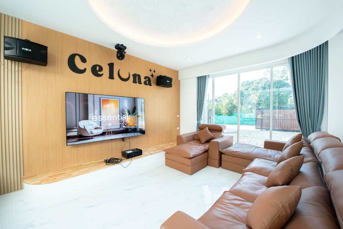 บ้านเดี่ยวเซลูน่า พูล วิลล่า นาจอมเทียน / 6 ห้องนอน (ขาย), Detached House  Celuna Pool villa Na Jomtien / 6 Bedrooms (FOR SALE) AM086