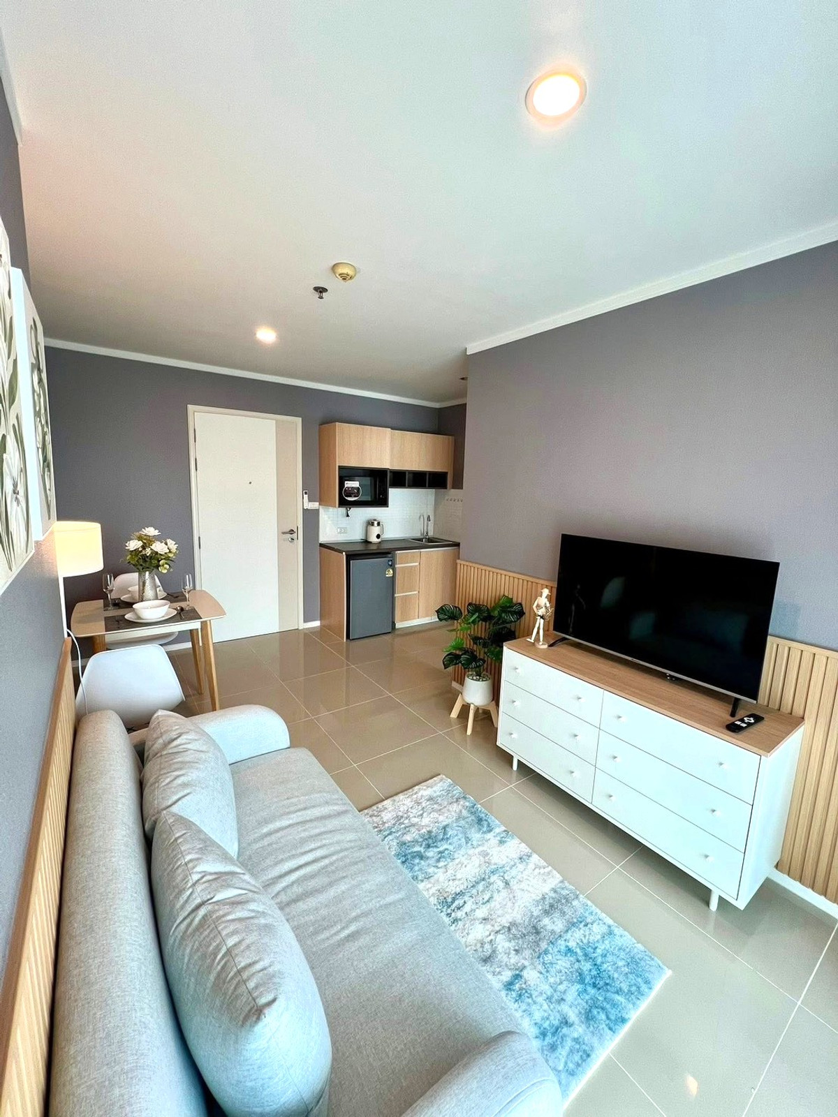 Sea View ห้องรีโนเวทใหม่ เดินลงทะเล 50 ม. 🏖️ Lumpini Park Beach Jomtien / 1 Bedroom (FOR SALE), ลุมพินี พาร์คบีช จอมเทียน / 1 ห้องนอน (ขาย) AM041