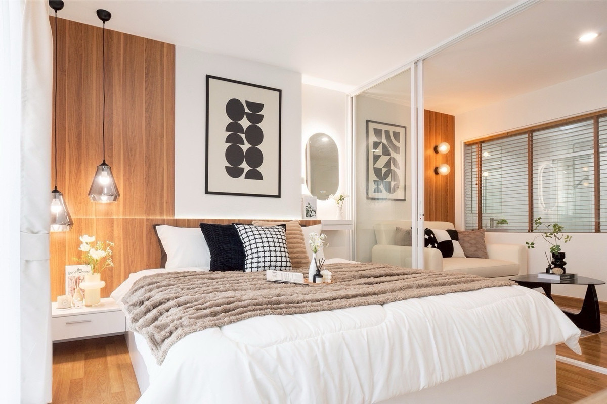 Grene Condo Sutthisan / 1 Bedroom (FOR SALE), กรีเน่ คอนโด สุทธิสาร / 1 ห้องนอน (ขาย) POP060