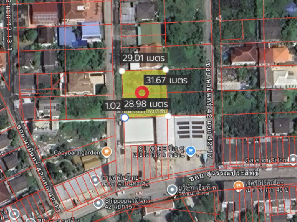 ที่ดิน ซอยนวมินทร์ 42 / (ขาย), Land Soi Nawamin 42 / (FOR SALE) FAHS061