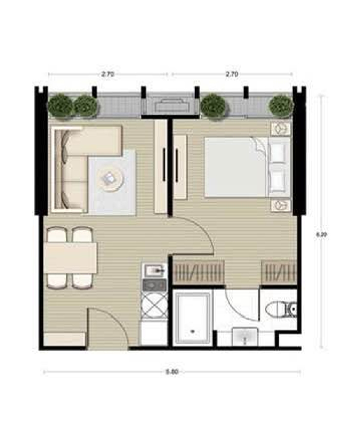 Noble BE 33 / 1 Bedroom (FOR SALE), โนเบิล บี เทอร์ตี้ทรี / 1 ห้องนอน (ขาย) NA086