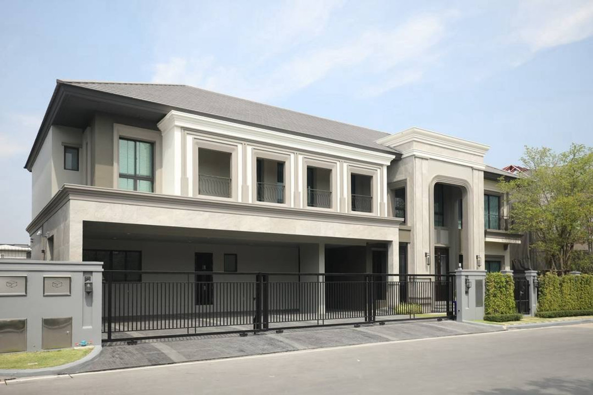บ้านเดี่ยว แกรนด์ บางกอก บูเลอวาร์ด กรุงเทพกรีฑา / 5 ห้องนอน (เช่า), Grand Bangkok Boulevard Krungthepkreetha / Detached House 5 Bedrooms (FOR RENT) BZD122