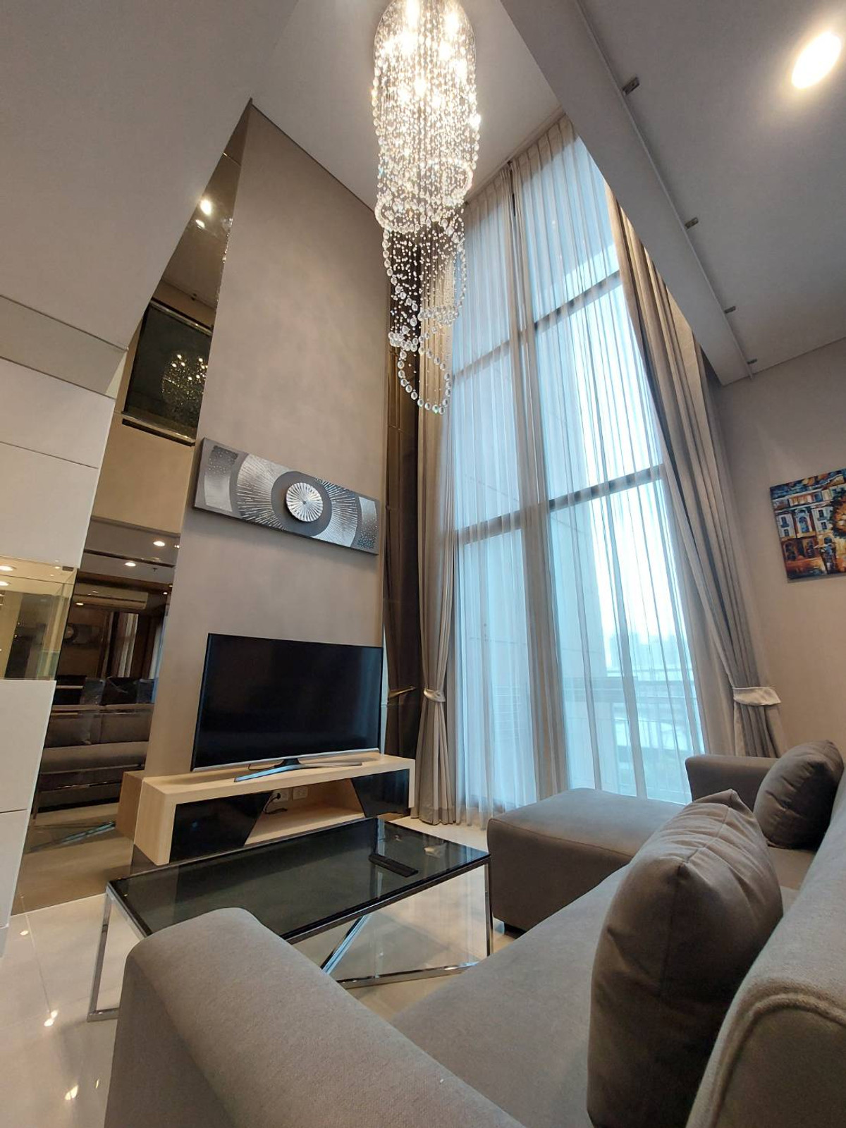 Villa Asoke / Duplex 1 Bedroom (SALE WITH TENANT), วิลล่า อโศก / ดูเพล็กซ์ 1 ห้องนอน (ขายพร้อมผู้เช่า) TARN311