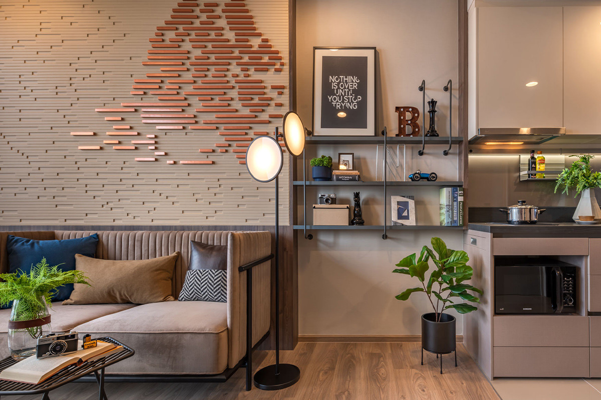 Oka Haus Sukhumvit 36 / 1 Bedroom (SALE WITH TENANT), โอกะ เฮ้าส์ สุขุมวิท 36 / 1 ห้องนอน (ขายพร้อมผู้เช่า) NA045