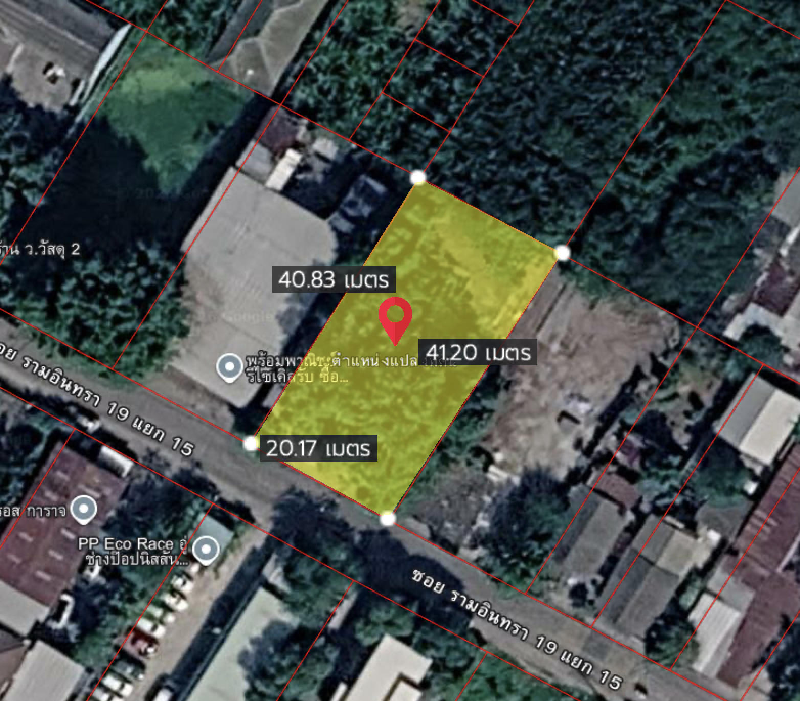 ที่ดินบางเขน รามอินทรา 19 แยก 5 (ขาย), Land Bangkhen Ram Inthra 19 Yaek 5 (FOR SALE) TPM408