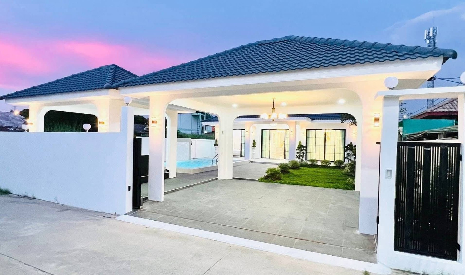 พูลวิลล่า 134 ตร.วา ค่ายมวย 17/1 / 3 ห้องนอน (ขาย), Pool Villa 134 Sq.Wah Boxing Camp 17/1 / 3 Bedrooms (FOR SALE) BEWN234