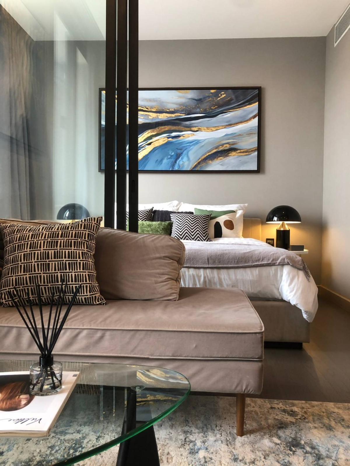 THE ESSE at SINGHA COMPLEX / 1 Bedroom (SALE WITH TENANT), ดิ เอส แอท สิงห์ คอมเพล็กซ์ / 1 ห้องนอน (ขายพร้อมผู้เช่า) NES078