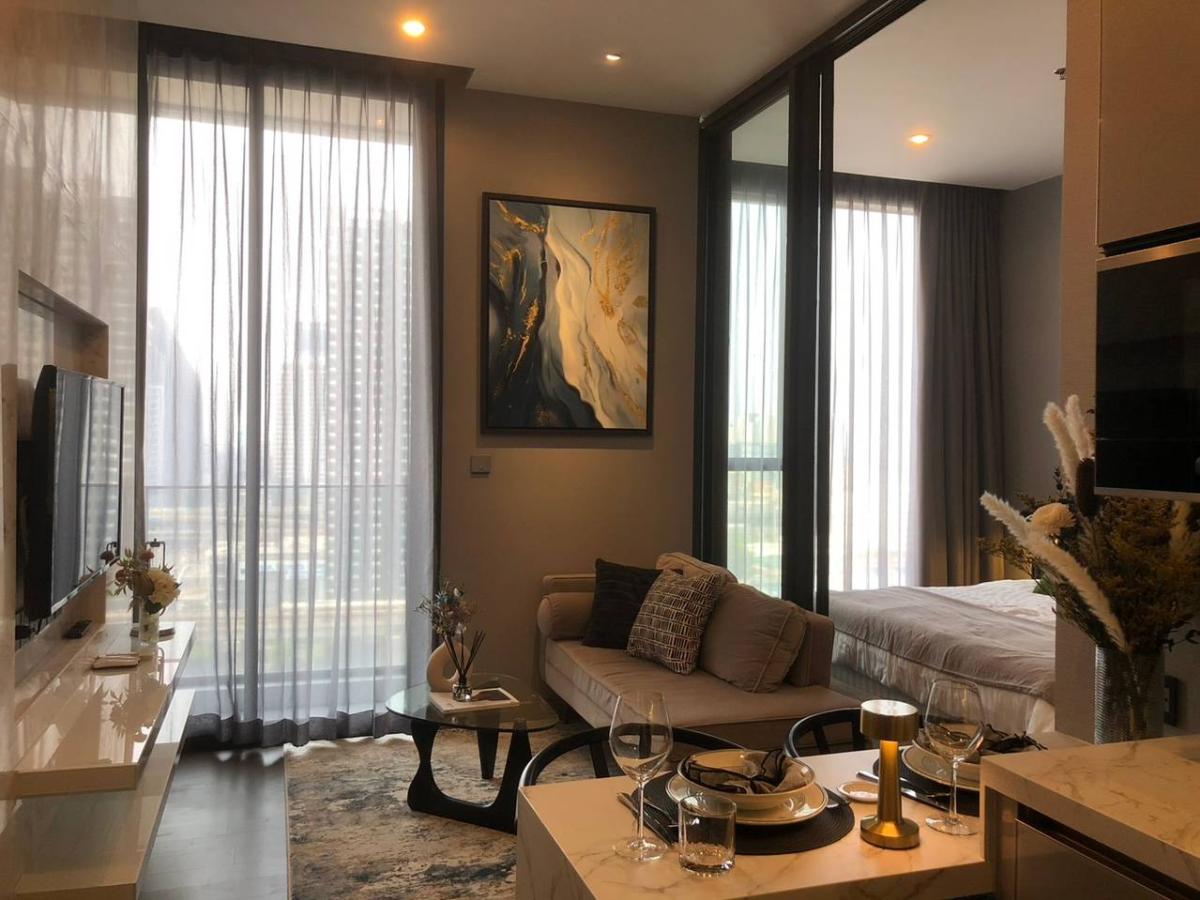 THE ESSE at SINGHA COMPLEX / 1 Bedroom (SALE WITH TENANT), ดิ เอส แอท สิงห์ คอมเพล็กซ์ / 1 ห้องนอน (ขายพร้อมผู้เช่า) NES078