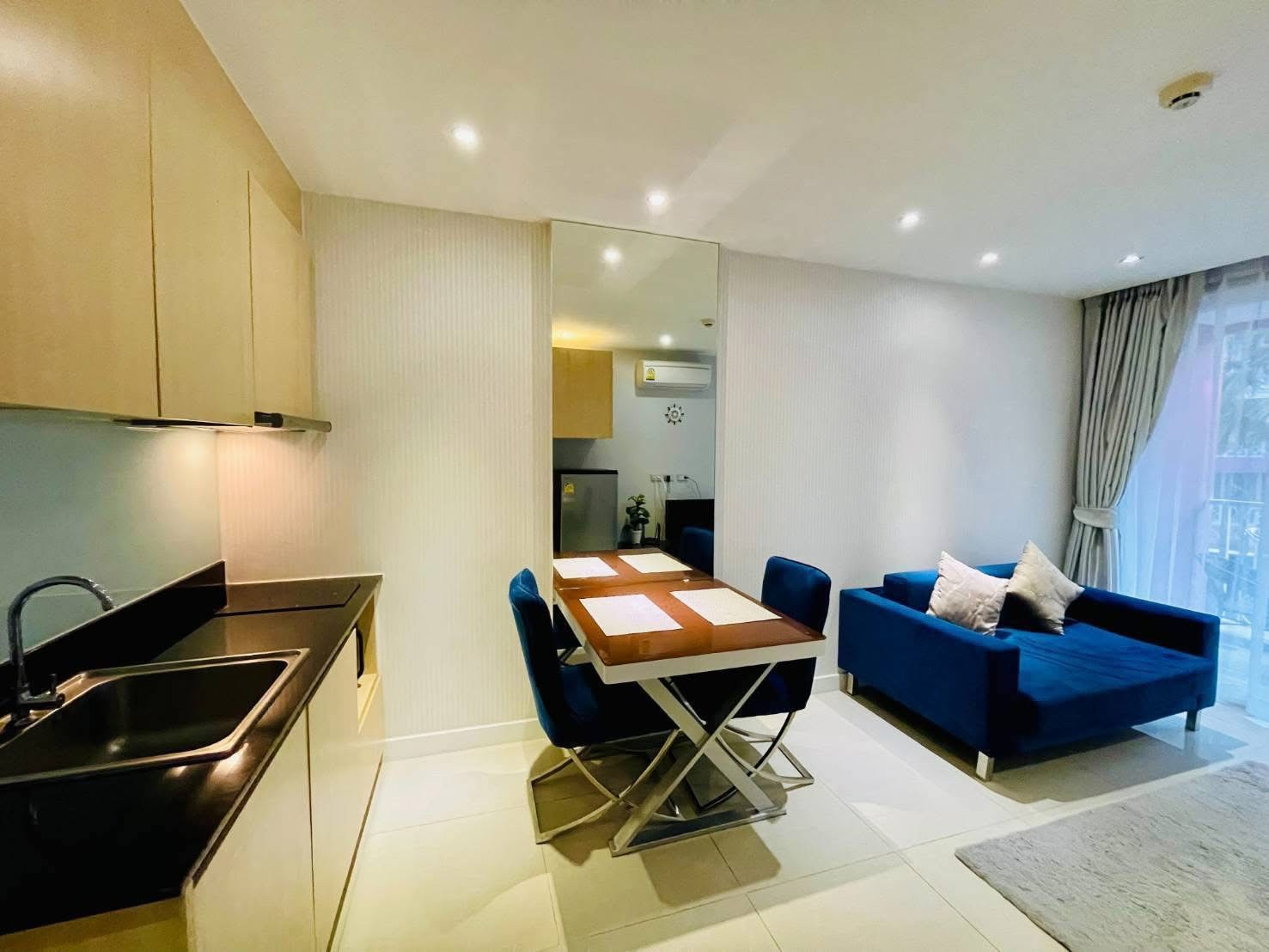 Grande Caribbean Condo / 1 Bedroom (FOR RENT), แกรนด์คาริบเบียน คอนโด/ 1 ห้องนอน (เช่า) AM195