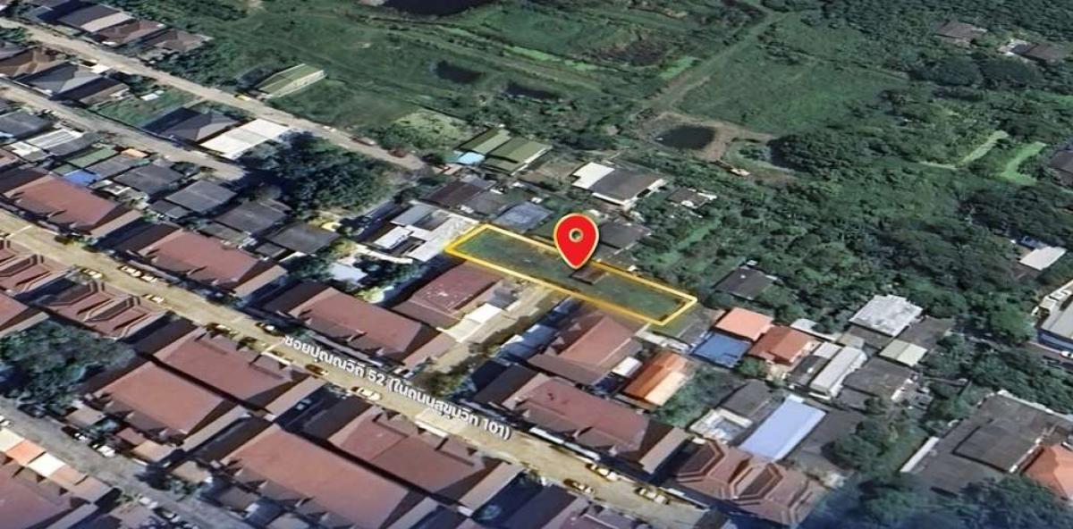 ที่ดิน 159 ตร.ว. ซอยปุณณวิถี 52 / 159 ตร.วา (ขาย), Land plot of 159 square wah, Soi Punnavithi 52. / 159 Square Wa (FOR SALE) GNG195
