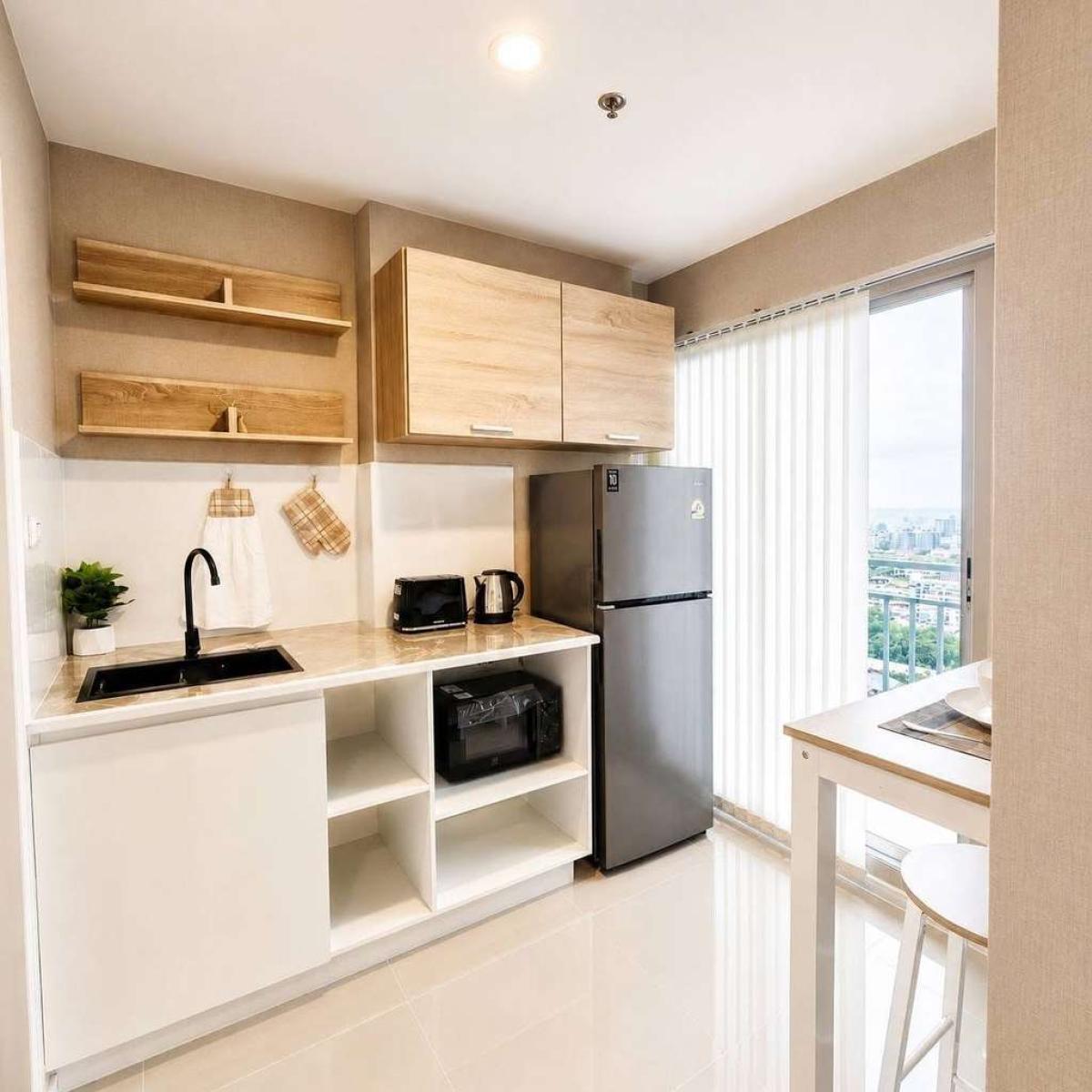Lumpini Sea View Jomtien / 1 Bedroom (FOR SALE), ลุมพินี ซีวิว จอมเทียน / 1 ห้องนอน (ขาย) AM210