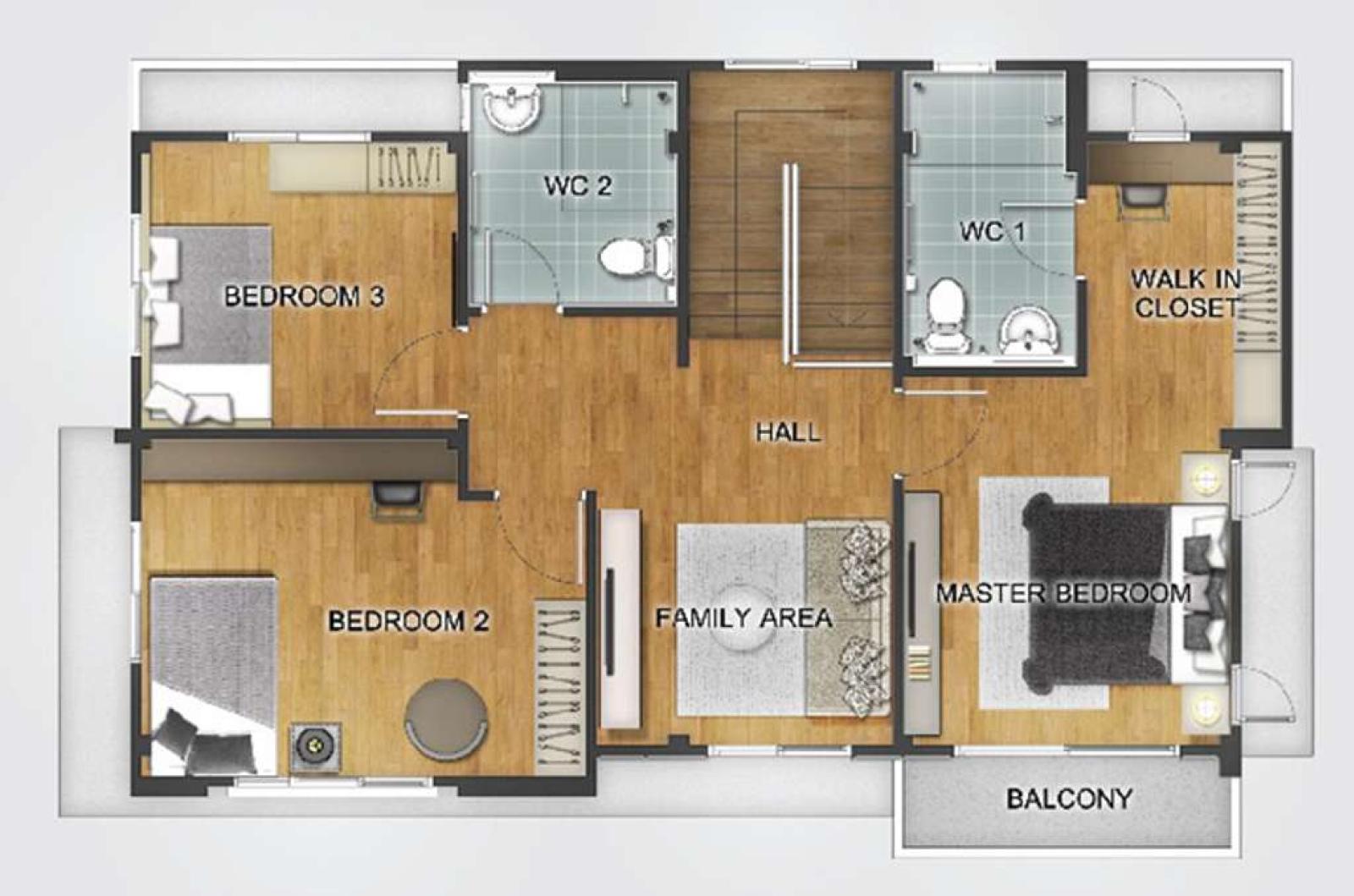 ไลฟ์ บางกอก บูเลอวาร์ด รามอินทรา 65 / 3 ห้องนอน (ขาย), Life Bangkok Boulevard Ramintra 65 / 3 Bedrooms (FOR SALE) TAN904