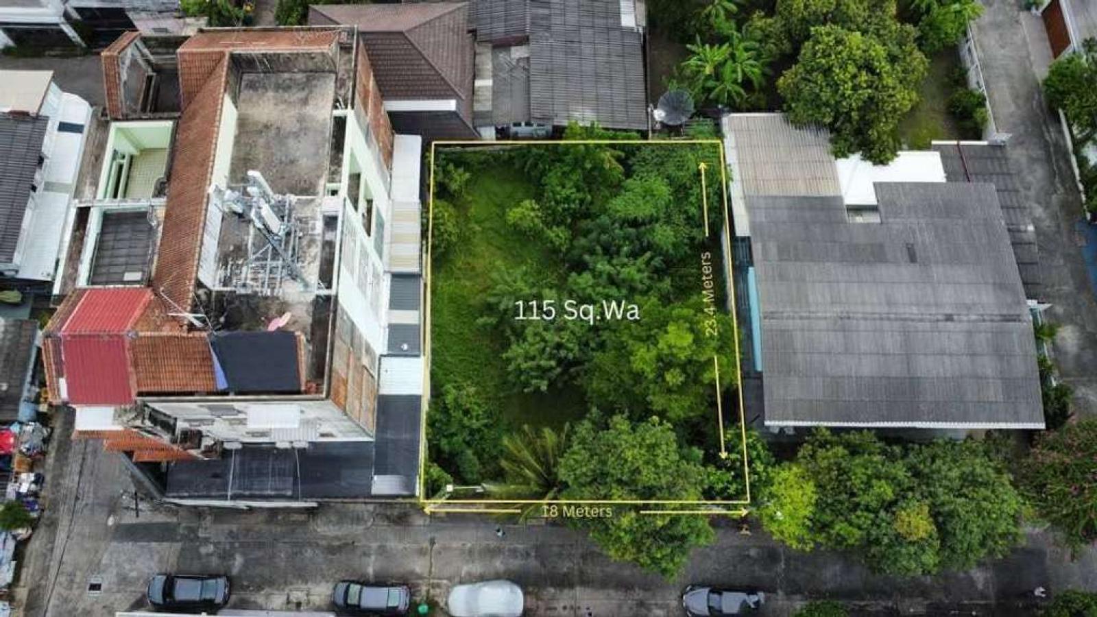 ที่ดินเปล่า 115 ตร.ว. ซอยปรีดีพนมยงค์15 แยก2/3 / 115 ตร.วา (ขาย), Vacant land, 115 sq.wa. Soi Pridi Phanomyong 15 Intersection 2/3. / 115 Square Wa (FOR SALE) GNG216
