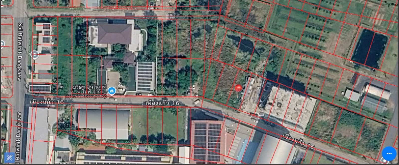 ที่ดิน ซอยเมืองแก้ว 16 160 ตารางวา / 160 ตร.วา (ขาย), Land plot in Soi Muang Kaew 16, 160 square wah / 160 Square Wa (FOR SALE) DA148
