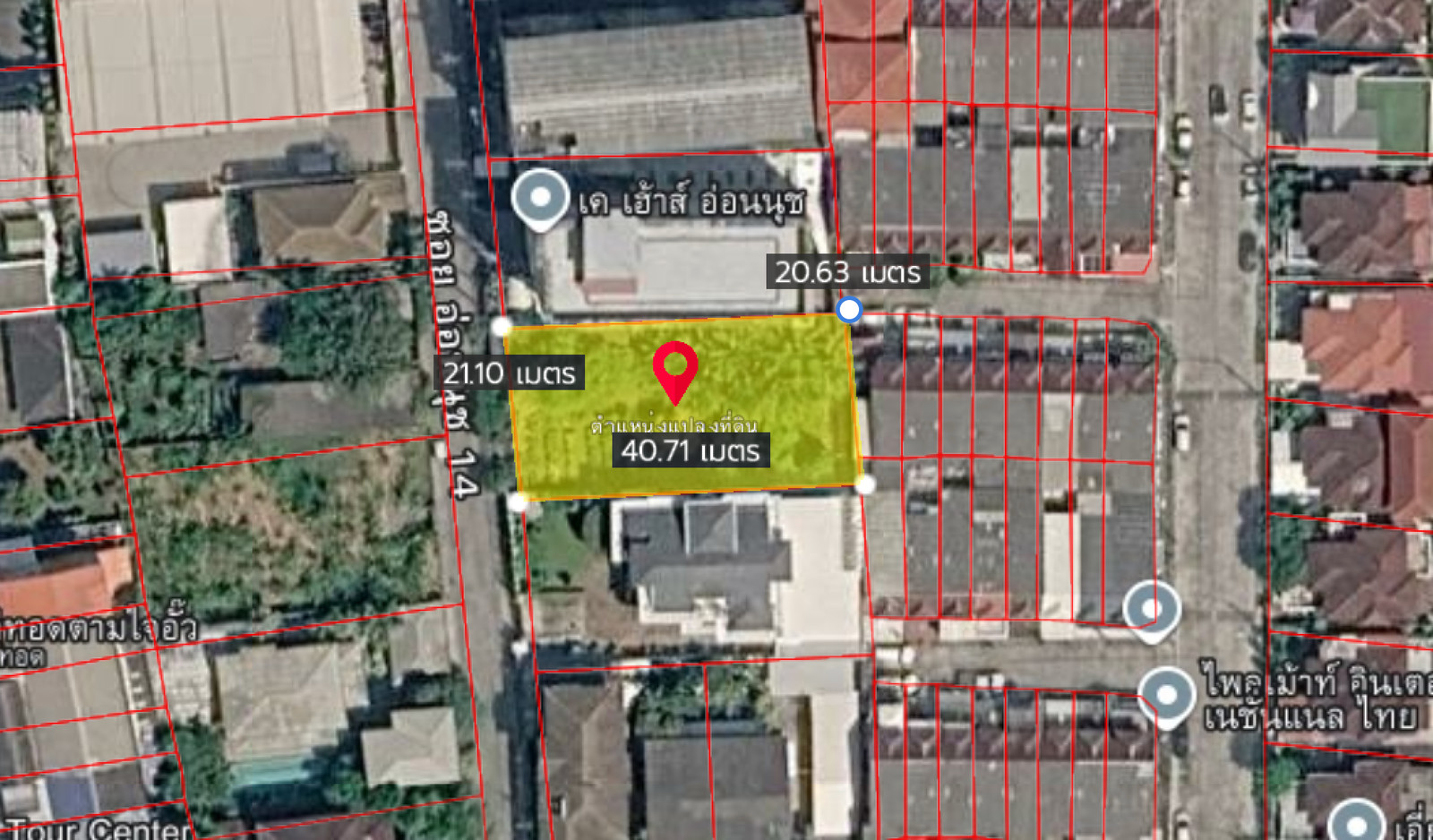 ที่ดิน สุขุมวิท 77 ซอยอ่อนนุช 14 (ขาย), Land plot in Sukhumvit 77 Soi Onnut 14 (FOR SALE) PALM670