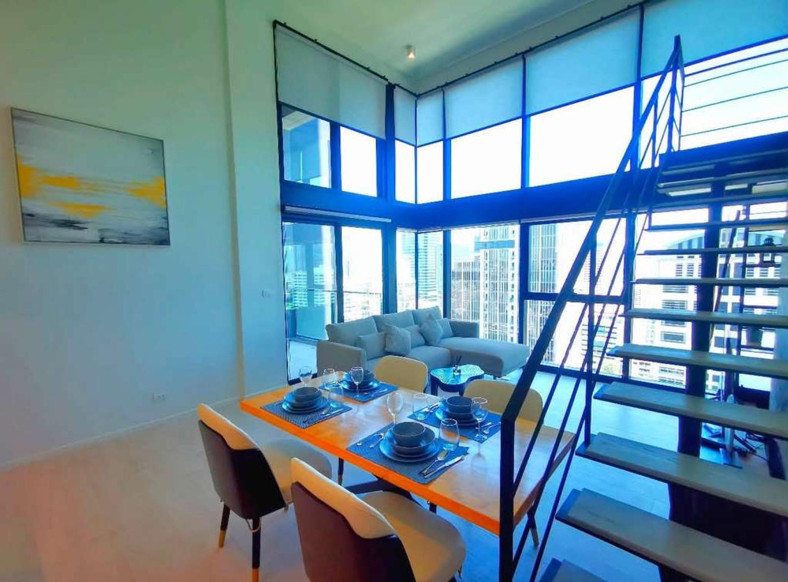 The Lofts Silom / Duplex 2 Bed (FOR RENT), เดอะ ลอฟท์ สีลม / ดูเพล็กซ์ 2 ห้องนอน (ให้เช่า) FAHH010