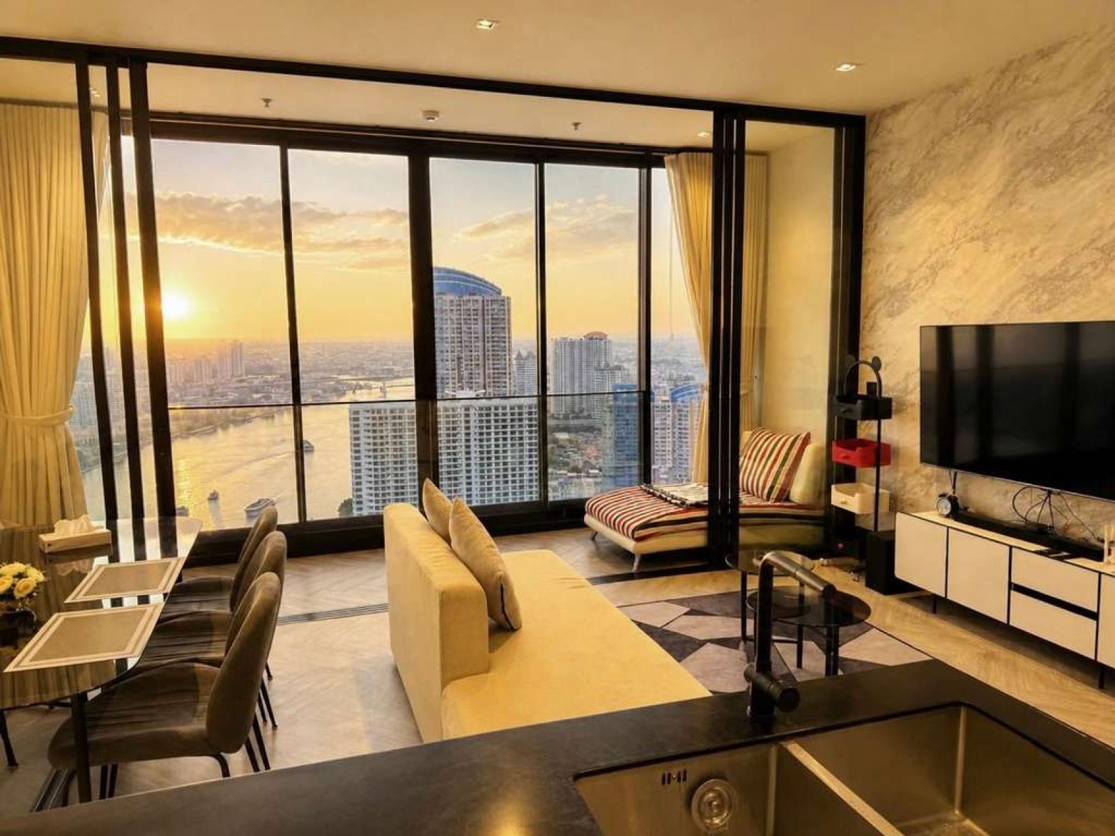 Chapter Charoennakhon - Riverside / 2 Bedrooms (FOR RENT), แชปเตอร์ เจริญนคร - ริเวอร์ไซด์ / 2 ห้องนอน (ให้เช่า) FAHH023