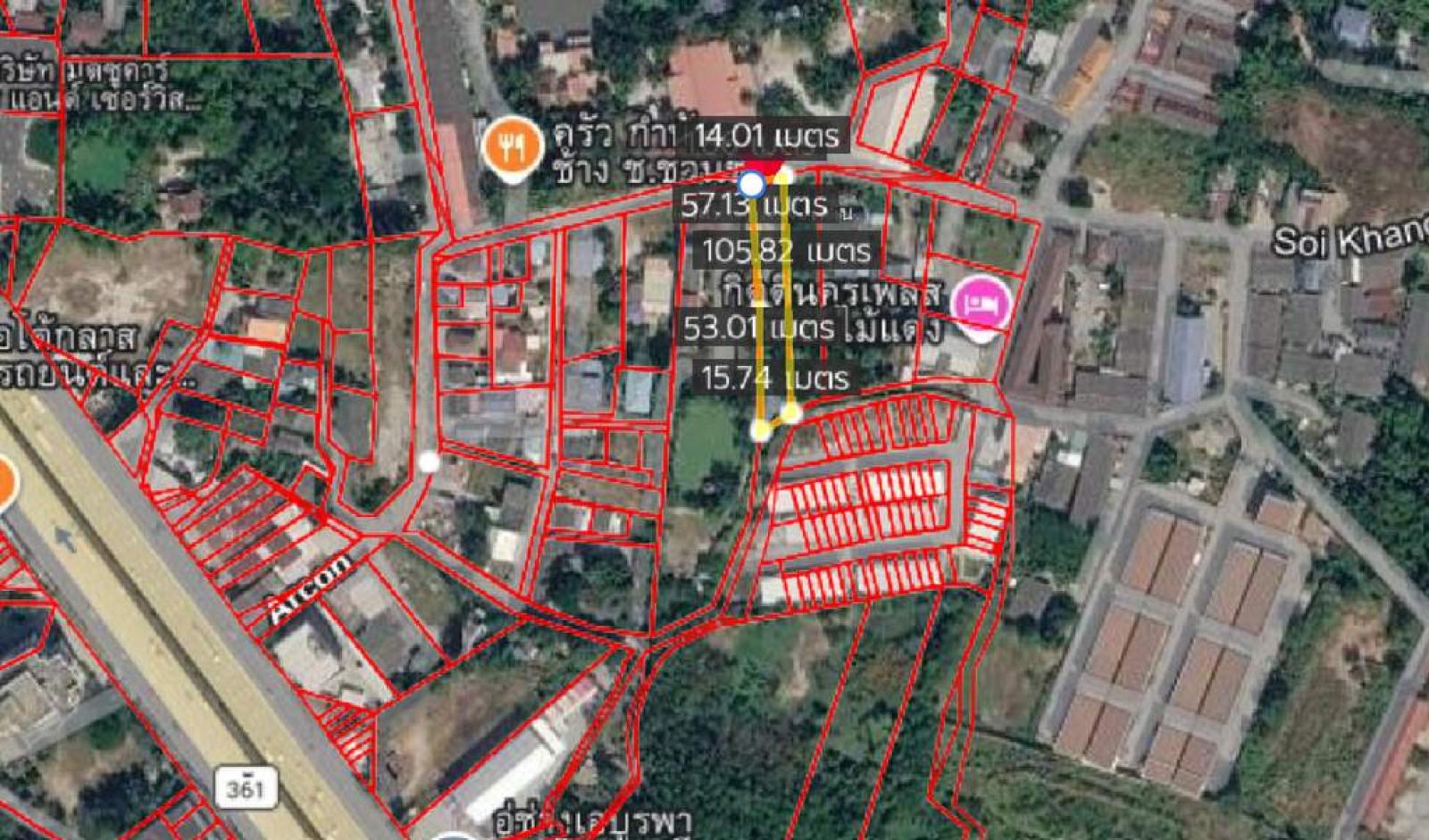 ที่ดิน ต.หนองไม้แดง จ.ชลบุรี / 1 ไร่ (ขาย), Land in Nong Mai Daeng Subdistrict, Chonburi Province. / 0 Square Wa (FOR SALE) NANN008
