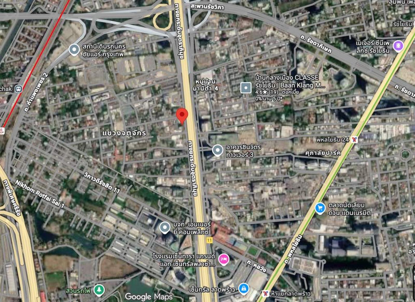ที่ดินเปล่าวิภาวดี17 / 91 ตร.วา (ขาย), Vacant land on Vibhavadi 17 / 91 Square Wa (FOR SALE) TPM460