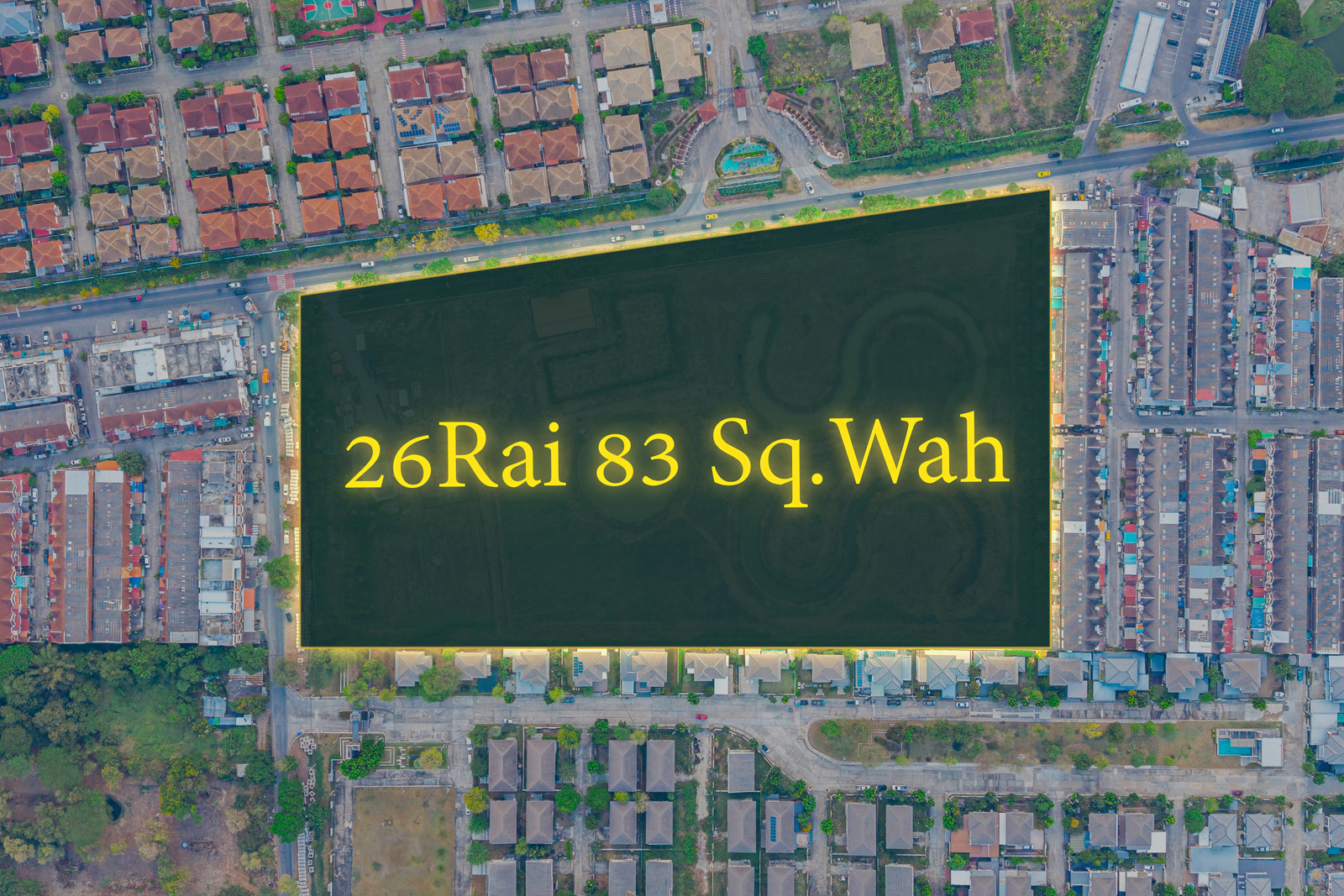 ผืนใหญ่ 26 ไร่ ติดถนนพระยาสุเรนทร์ 🔥 ที่ดิน พระยาสุเรนทร์ / (ขาย), Land Phraya Surendra / (FOR SALE) AA608
