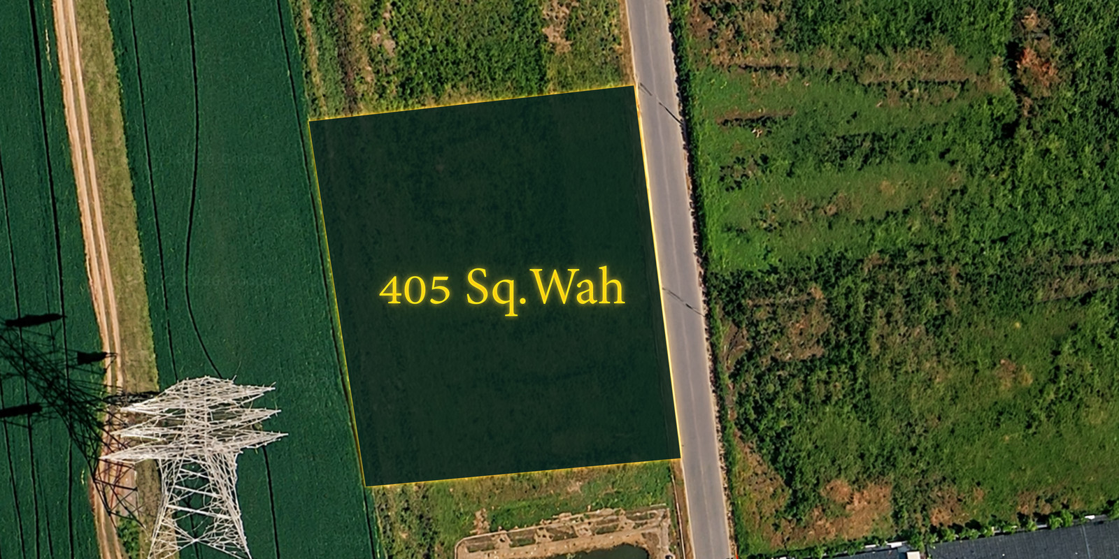 ที่ดินเปล่า 405 ตารางวา ซอย ธำรงวินิจฉัย - ปุษยไพบูลย์ / 1 ไร่ 5 ตร.วา (ขาย), Land 405 square wah Soi Thamrongwinitchai - Pusaya-phaiboon / 5 Square Wa (FOR SALE) FON337