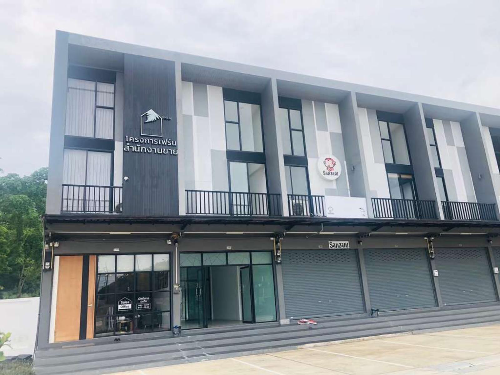 อาคารพาณิชย์ หมู่บ้านเฟิร์น บางแสน ชลบุรี / 2 ชั้น (ขาย), Commercial building, Fern Village, Bang Saen, Chonburi / 2 Storey (FOR SALE) NANN038