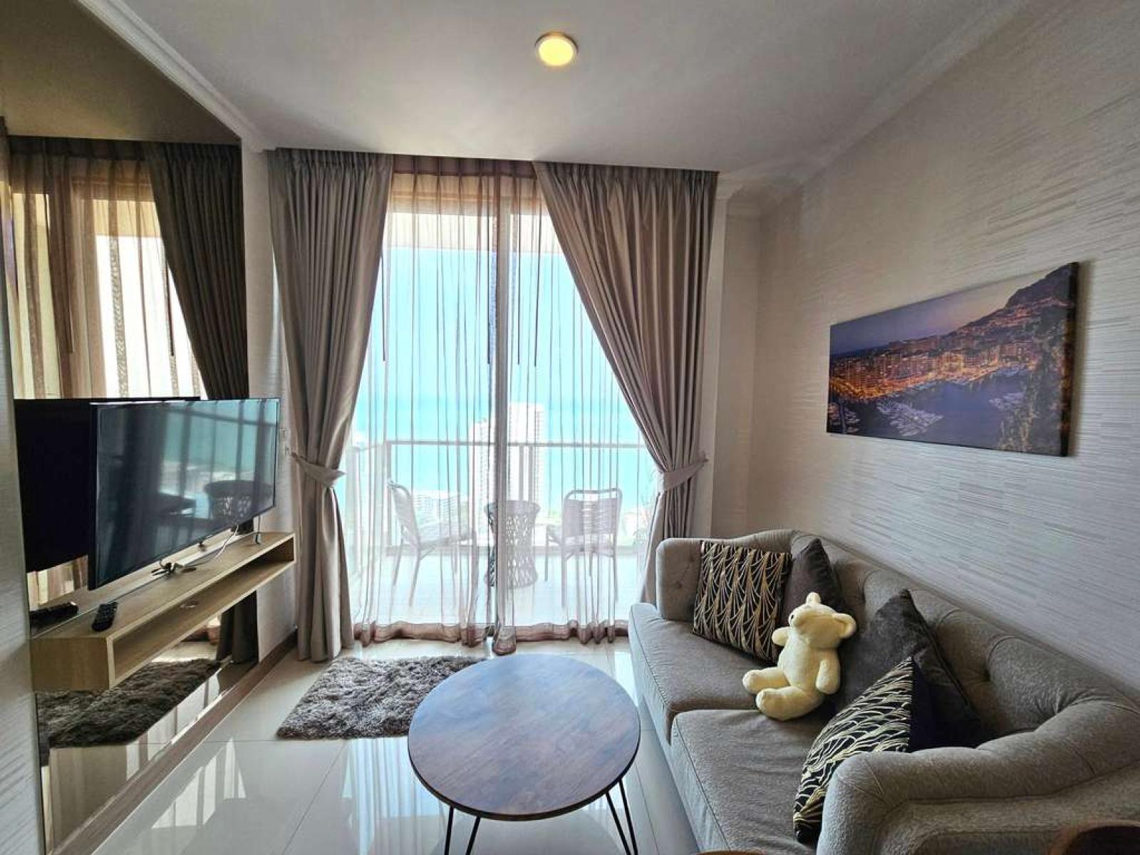The Riviera Wong Amat Beach / 1 Bedroom (FOR RENT), เดอะ ริเวียร่า วงศ์อมาตย์ บีช / 1 ห้องนอน (ให้เช่า) KP222