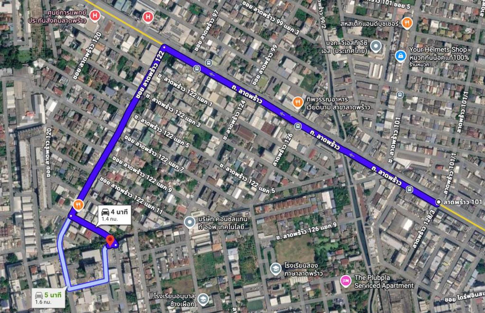 ที่ดินเปล่าลาดพร้าว 122 แยก15 / 1 งาน 49.9 ตร.วา (ขาย), Vacant land at Ladprao 122, Soi 15 / 49.9 Square Wa (FOR SALE) TPM463