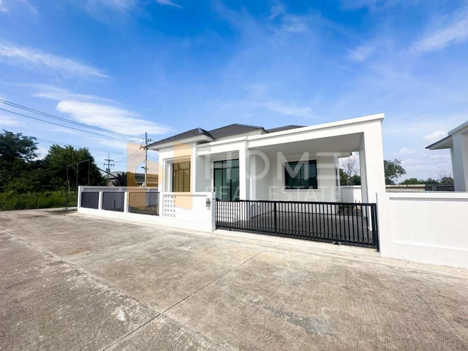 บ้านเดี่ยวชั้นเดียว หนองตำลึง พานทอง ชลบุรี / 3 ห้องนอน (ขาย), Single-story detached house, Nong Tamlung, Phan Thong, Chonburi. / 3 Bedrooms (FOR SALE) NANN051